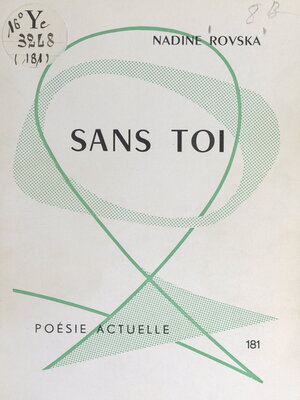 cover image of Sans toi